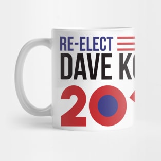 Re-Elect Dave Kovic 2016 (Flag) Mug